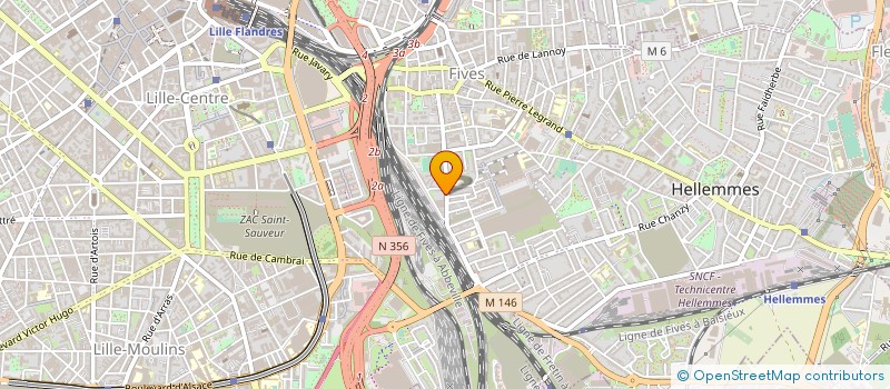localisation de l'entreprise RS LOCATION à LILLE