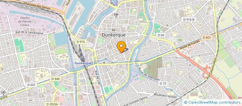 localisation de l'entreprise RS LOCATION à DUNKERQUE