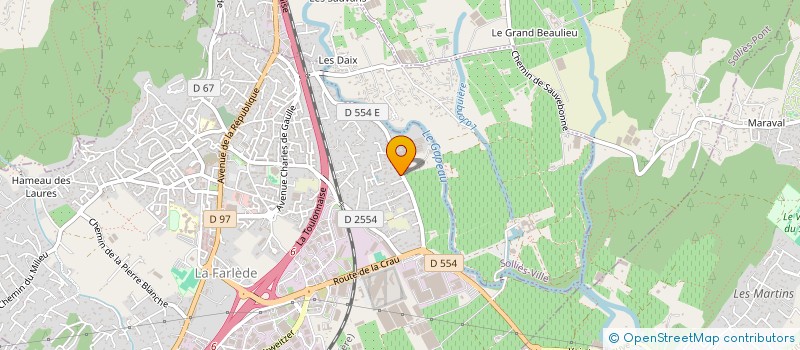 localisation de l'entreprise RS LOCATION DECORATION  LA FARLEDE