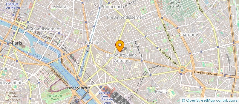 localisation de l'entreprise RS MAT à PARIS