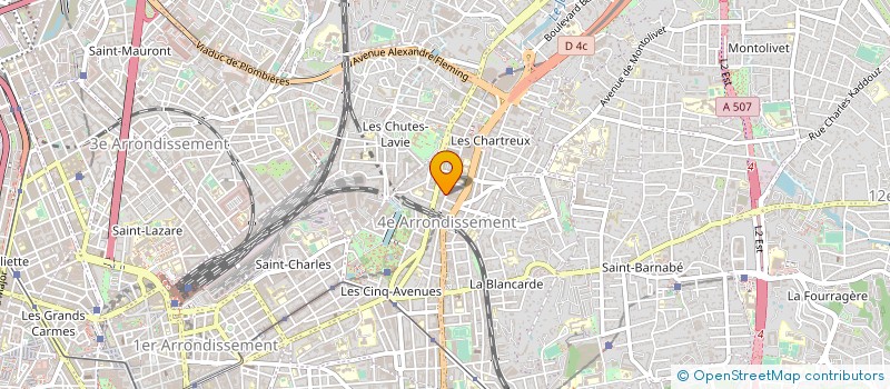 localisation de l'entreprise RS MOTORS à MARSEILLE