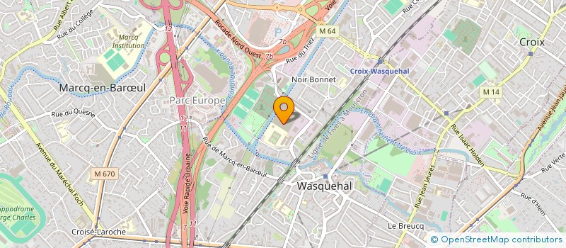 localisation de l'entreprise RS MOTORS  WASQUEHAL