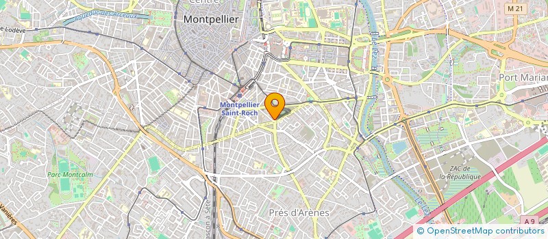 localisation de l'entreprise RS NIGHT SHOP à MONTPELLIER