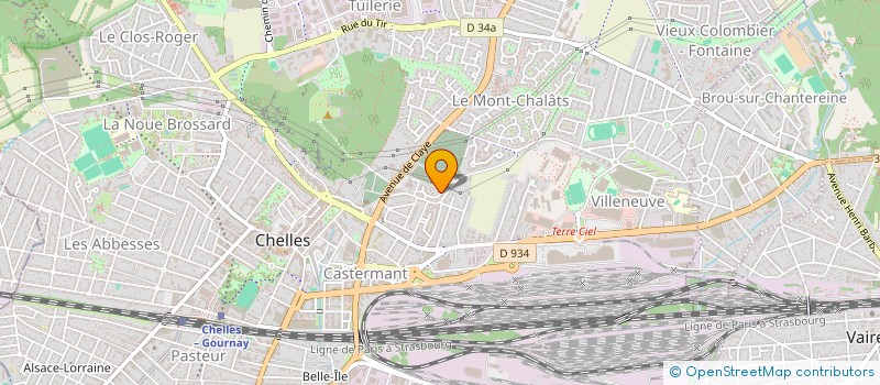 localisation de l'entreprise RS PARQUET à CHELLES
