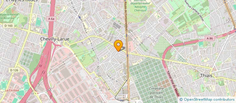 localisation de l'entreprise RS PERMIS  CHEVILLY-LARUE