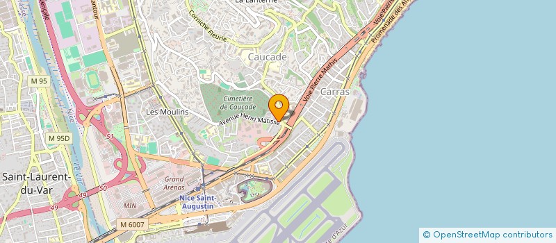 localisation de l'entreprise RS PLOMBERIE 06  NICE