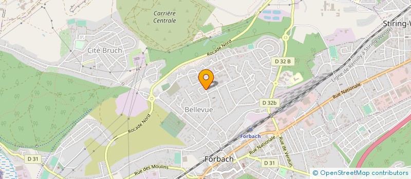 localisation de l'entreprise RS POSE SARL à FORBACH