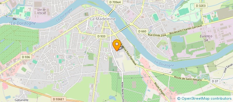 localisation de l'entreprise RS PRO VIGNES à BERGERAC