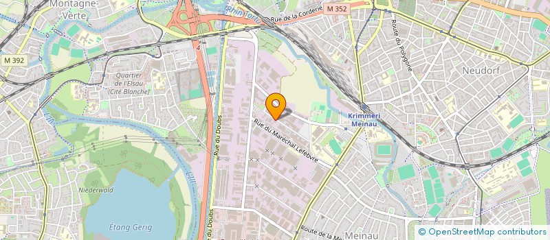 localisation de l'entreprise RS PROJET DEVELOPPEMENT à STRASBOURG