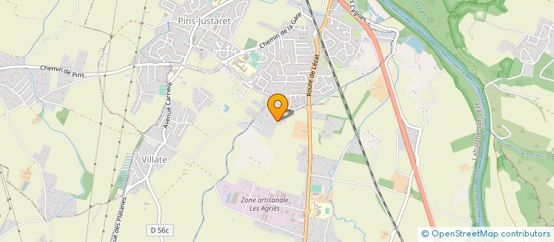 localisation de l'entreprise RS PROMOTION  LABARTHE-SUR-LEZE