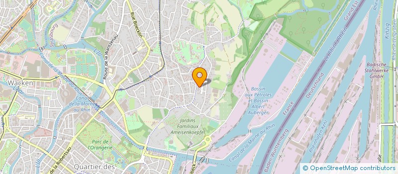 localisation de l'entreprise RS PROMOTION IMMOBILIERE à STRASBOURG