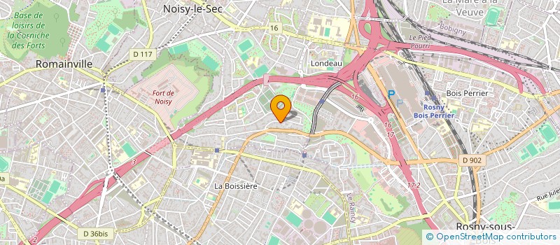 localisation de l'entreprise RS PRONETT  LE PERREUX-SUR-MARNE