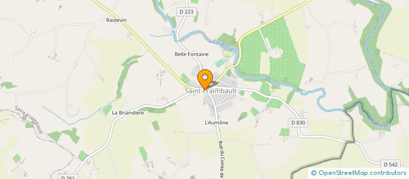 localisation de l'entreprise RS PROPERTY IN FRANCE à SAINT-FRAIMBAULT
