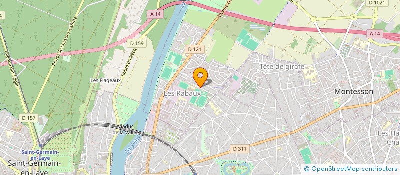 localisation de l'entreprise RS RAID  MONTESSON