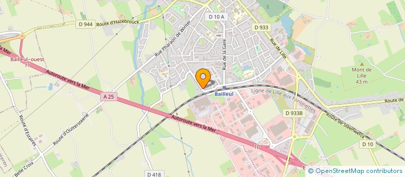 localisation de l'entreprise RS RENOV à BAILLEUL
