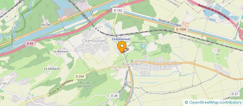 localisation de l'entreprise RS RENOV  CHAMOUSSET