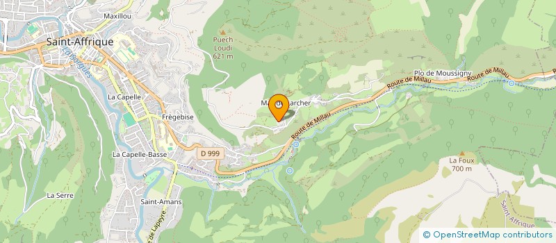 localisation de l'entreprise RS RENOV  SAINT-AFFRIQUE