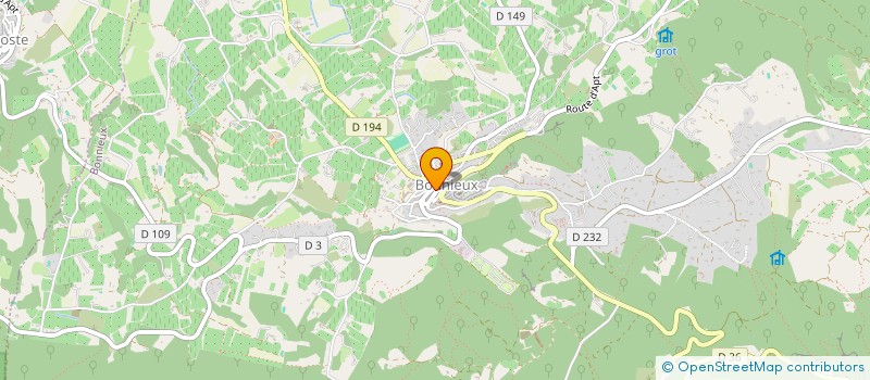 localisation de l'entreprise RS RENOVATION  BONNIEUX