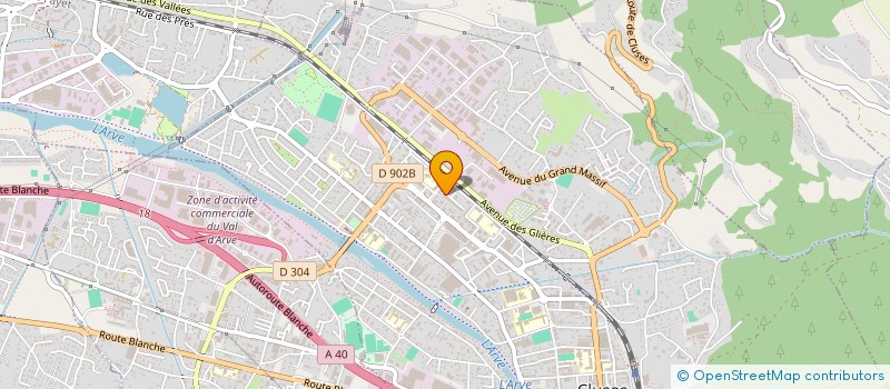 localisation de l'entreprise RS RENOVATION  CLUSES