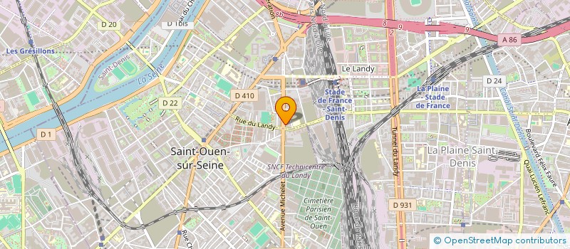 localisation de l'entreprise RS SERVICES à SAINT-DENIS