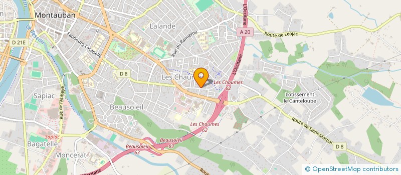 localisation de l'entreprise RS SOLUTIONS à MONTAUBAN