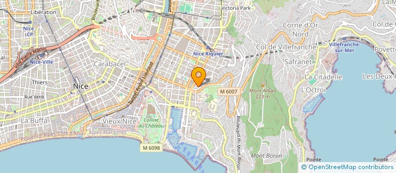 localisation de l'entreprise RS STEEL  NICE