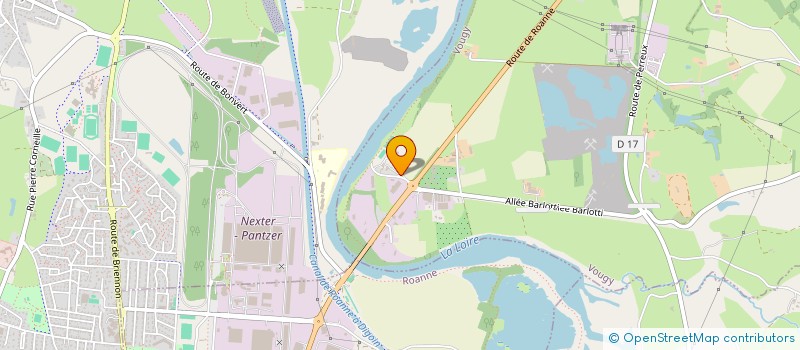 localisation de l'entreprise RS TEAM  VOUGY