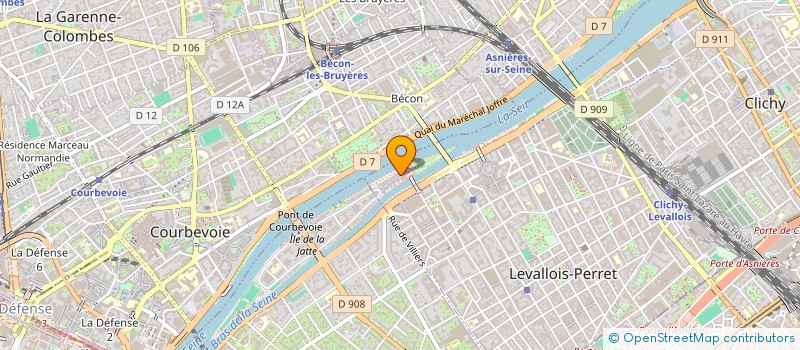 localisation de l'entreprise RS TECH à LEVALLOIS-PERRET