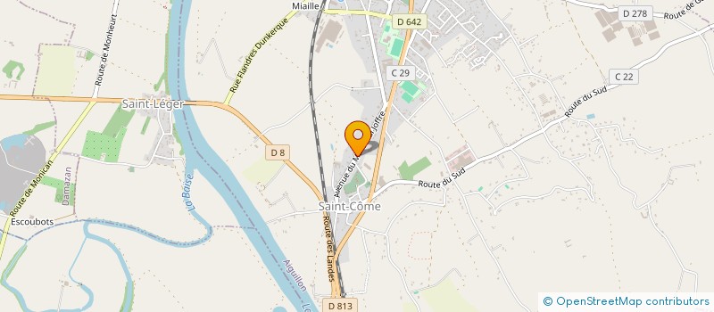 localisation de l'entreprise RS TRANSPORT  LE PASSAGE