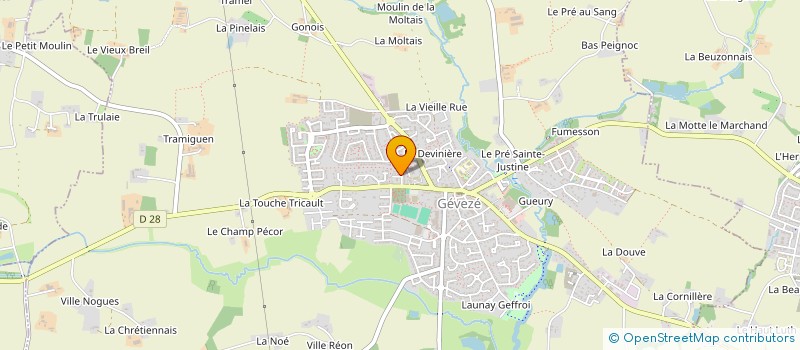 localisation de l'entreprise RS VEZIN AUTO GROUP  GEVEZE