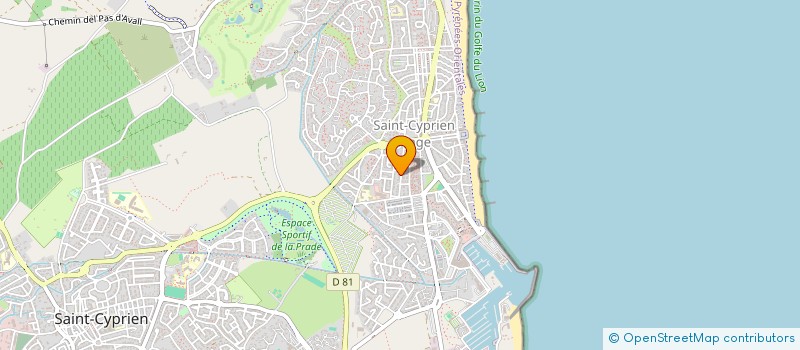 localisation de l'entreprise RS VIENNOIS  SAINT-CYPRIEN