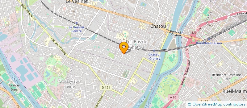 localisation de l'entreprise RS2 INVESTISSEMENT  CHATOU