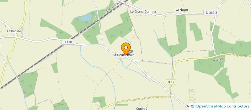 localisation de l'entreprise RS2000 NOUVELLE  DANGEAU