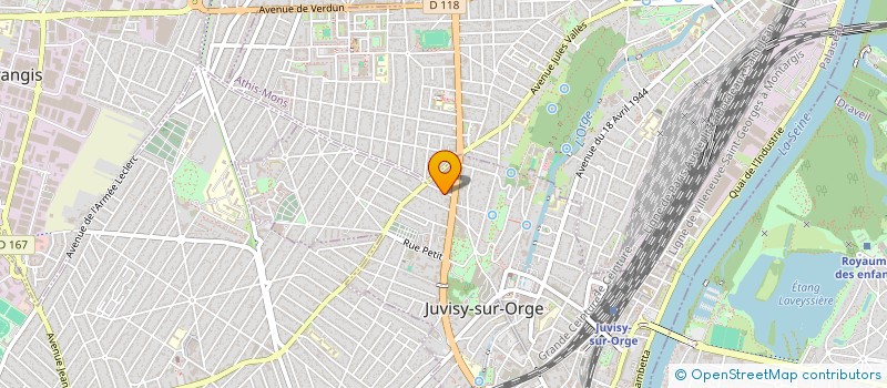 localisation de l'entreprise RS2G  JUVISY-SUR-ORGE