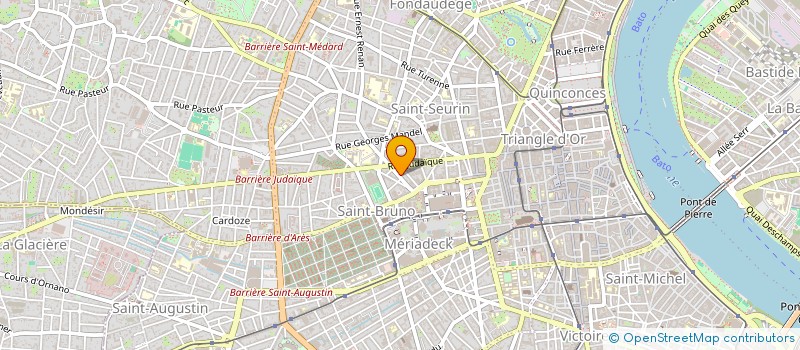 localisation de l'entreprise RS2I  BORDEAUX