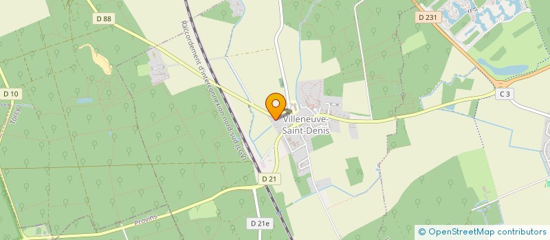 localisation de l'entreprise RS3  VILLENEUVE-SAINT-DENIS