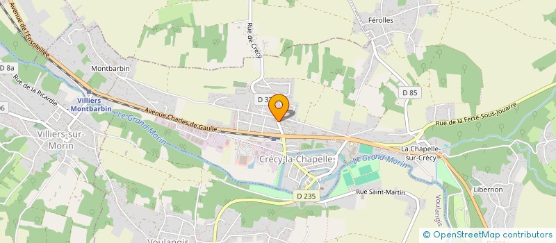 localisation de l'entreprise RS3  CRECY-LA-CHAPELLE