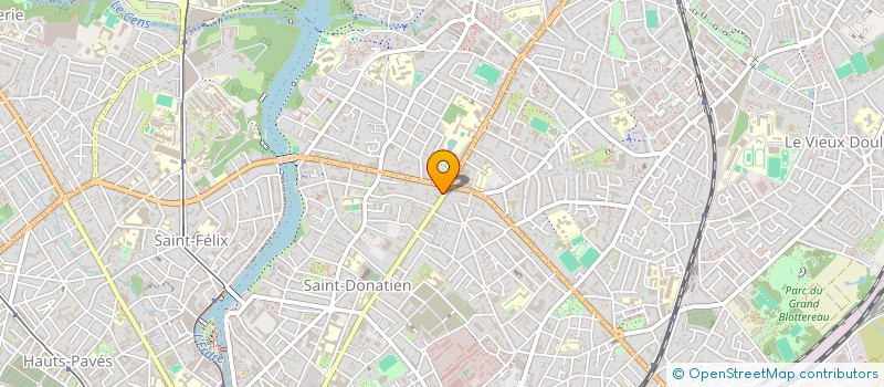 localisation de l'entreprise RS3C à NANTES