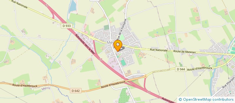 localisation de l'entreprise RS4  METEREN