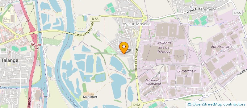 localisation de l'entreprise RS52  AY-SUR-MOSELLE