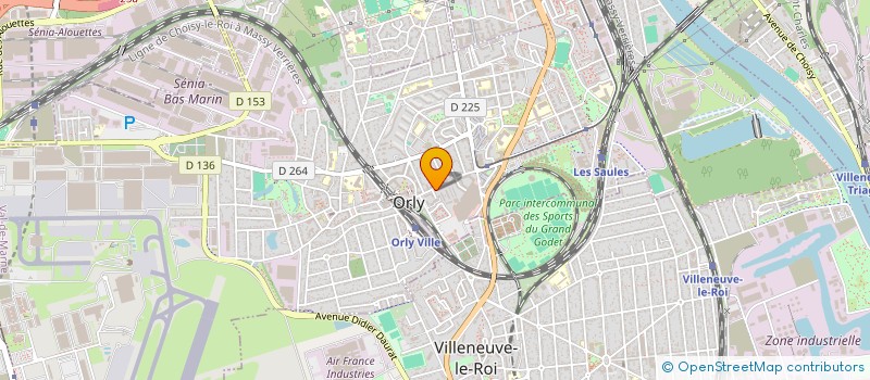 localisation de l'entreprise RS94 à ORLY