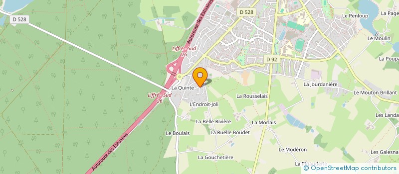 localisation de l'entreprise RSA à LIFFRE