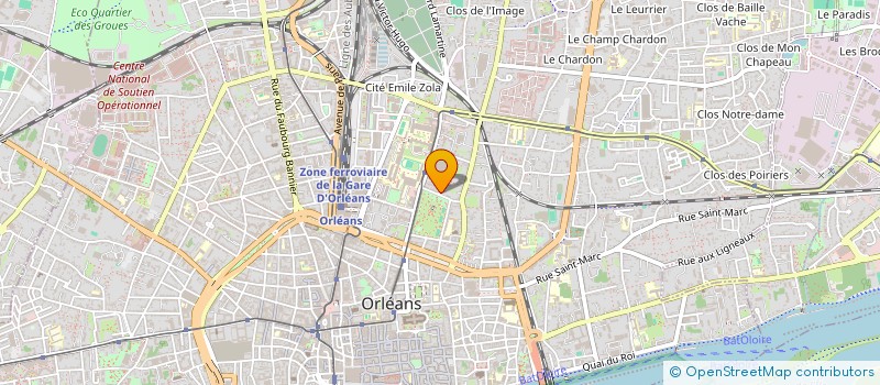 localisation de l'entreprise RSA à ORLEANS