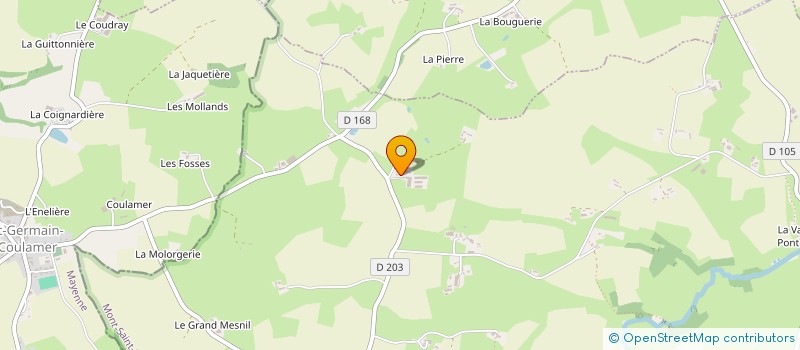 localisation de l'entreprise RSA  MONT-SAINT-JEAN