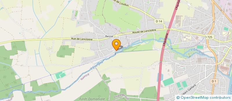 localisation de l'entreprise RSA 86  THURE