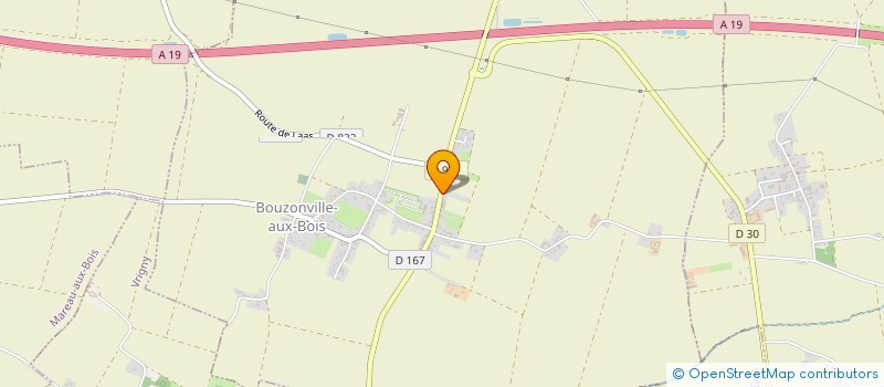 localisation de l'entreprise RSA SARL  BOUZONVILLE-AUX-BOIS