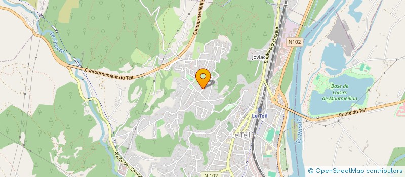 localisation de l'entreprise RSA VENTO  LE TEIL