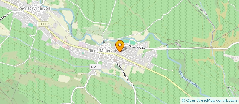 localisation de l'entreprise RSB  RIEUX-MINERVOIS