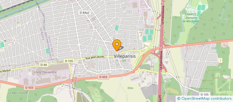 localisation de l'entreprise RSB DRIVE  VILLEPARISIS