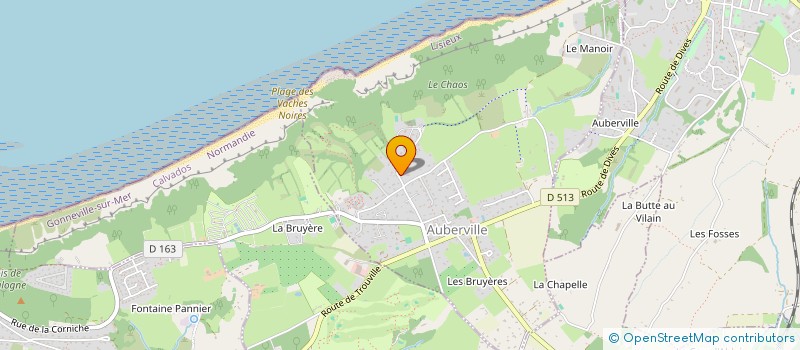 localisation de l'entreprise RSB14  AUBERVILLE